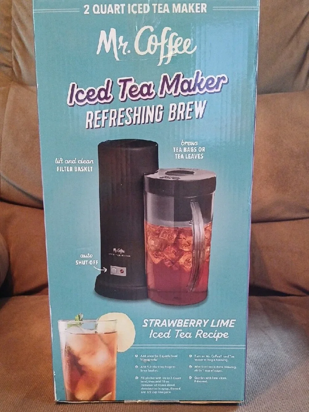 Mr. Coffee Iced Tea Maker - Black